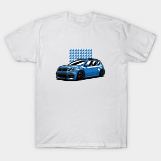 Blue Duster by Prior Design T-Shirt